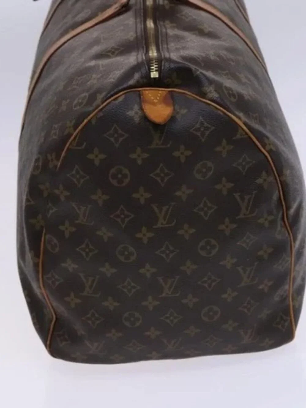 LOUIS VUITTON Monogram Keepall 60 Boston Bag M41422 LV Auth EC404